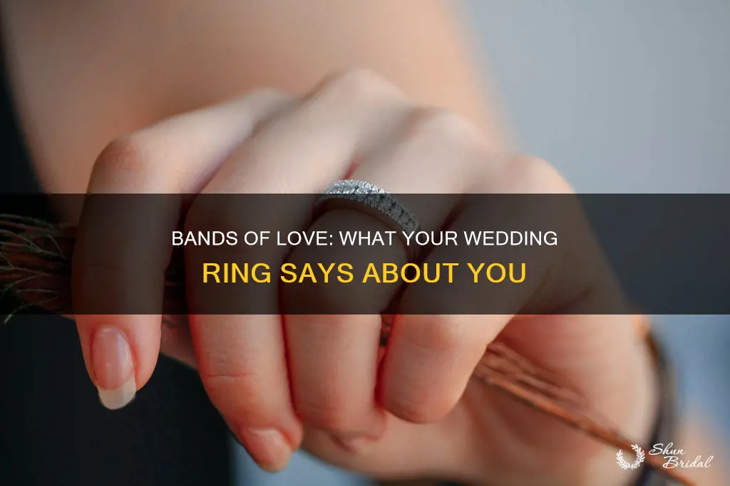 what does your wedding band say about you