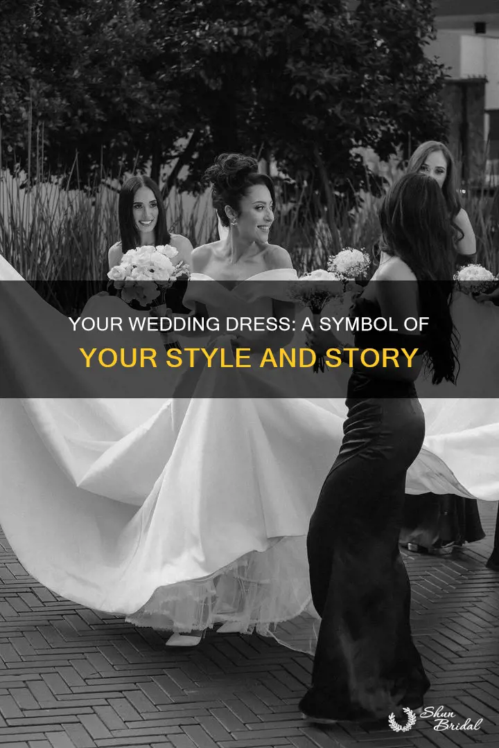 what does your wedding dress mean to yo