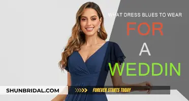 Choosing the Perfect Dress Blues for Your Wedding