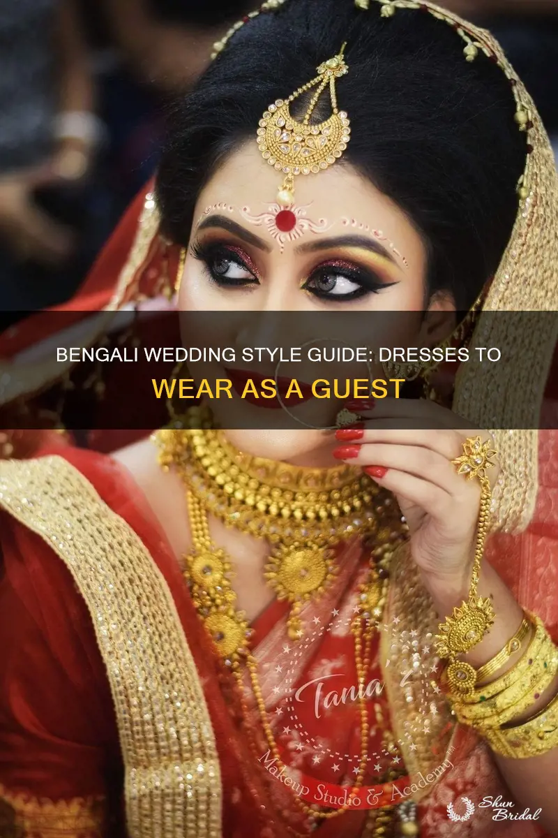 what dress can you wear for bengali wedding