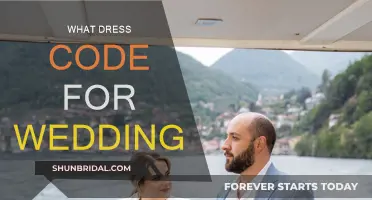 Dress Code for Your Wedding: What to Wear