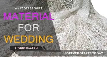 Wedding Dress Shirt Fabrics: Choose the Perfect One
