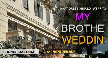 Choosing a Dress for Your Brother's Wedding