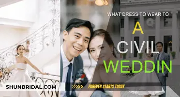 Civil Wedding Attire: Dressing for the Occasion