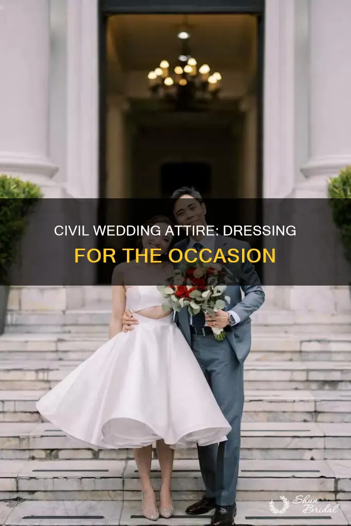what dress to wear to a civil wedding