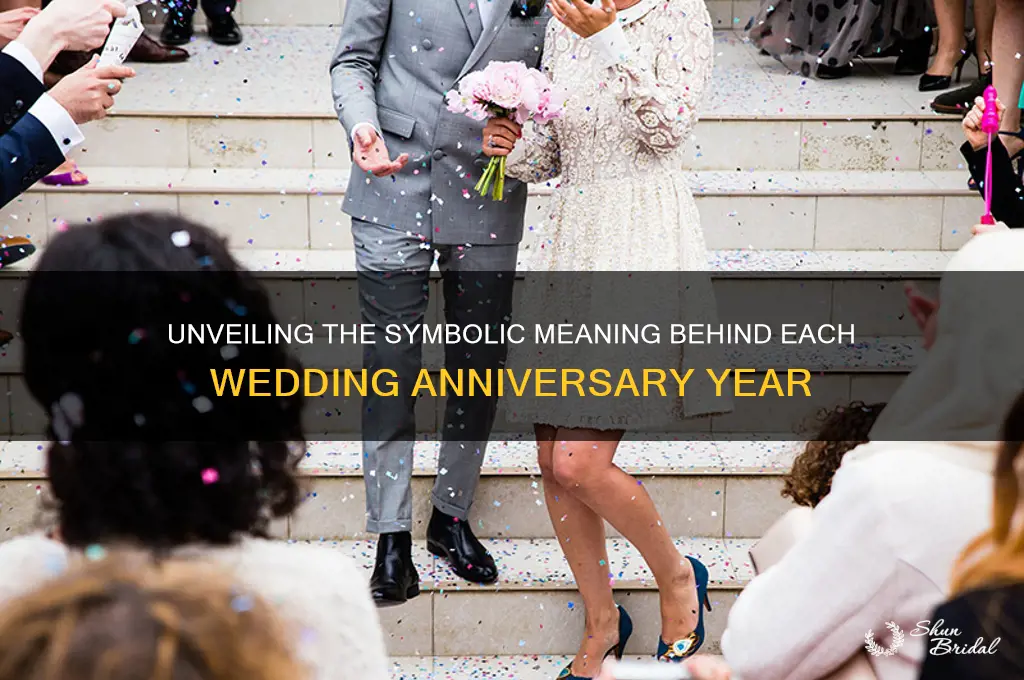 what each year of wedding anniversary means