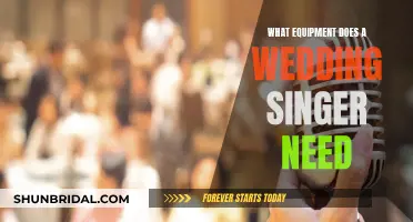 Wedding Singer Essentials: Equipment for the Perfect Performance