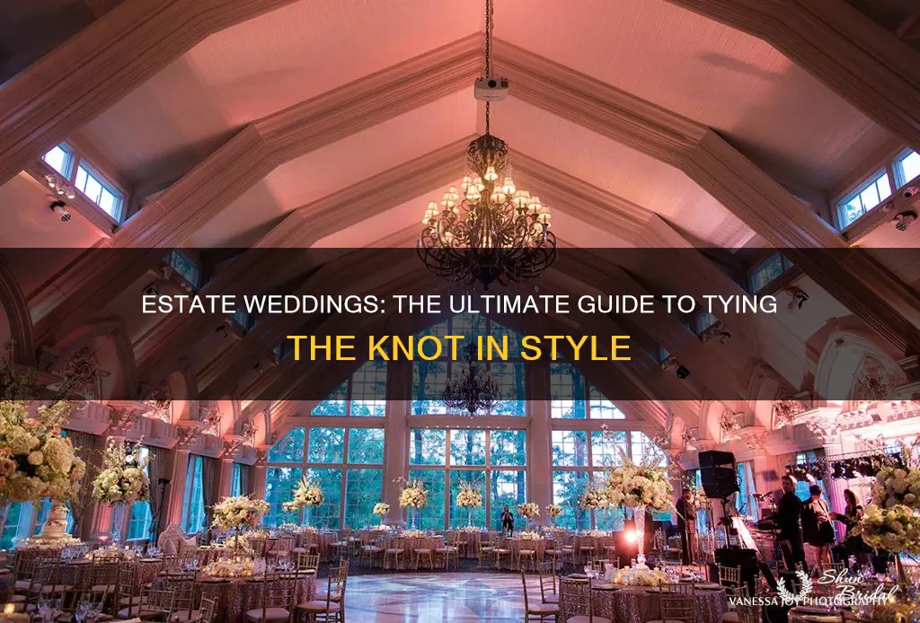 what estate wedding means