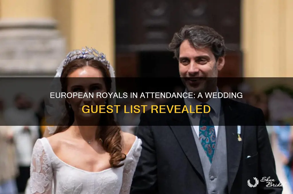 what european royals were at the wedding