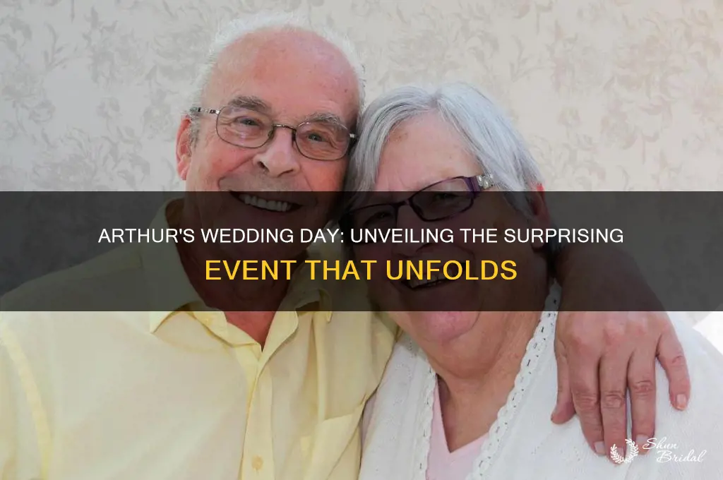 what event occurs on the wedding day of arthur
