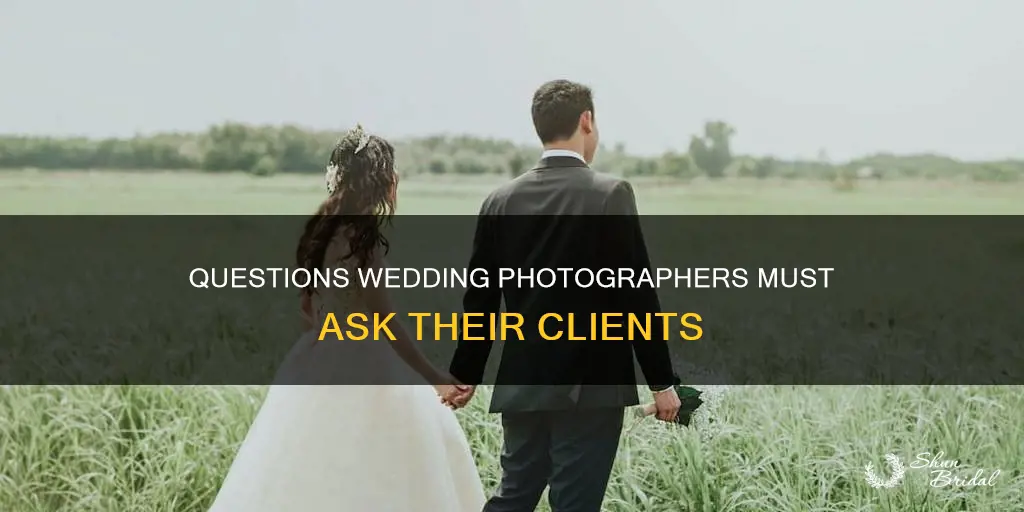 what every wedding photographer needs to ask the client