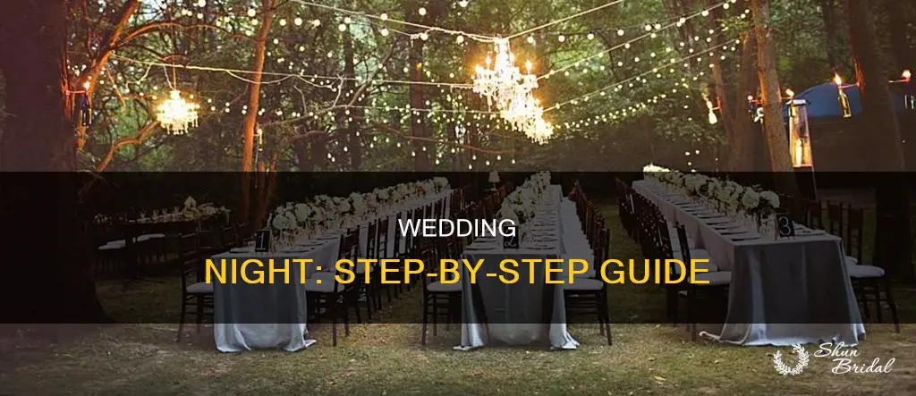 what exactly happens on the wedding night step by step