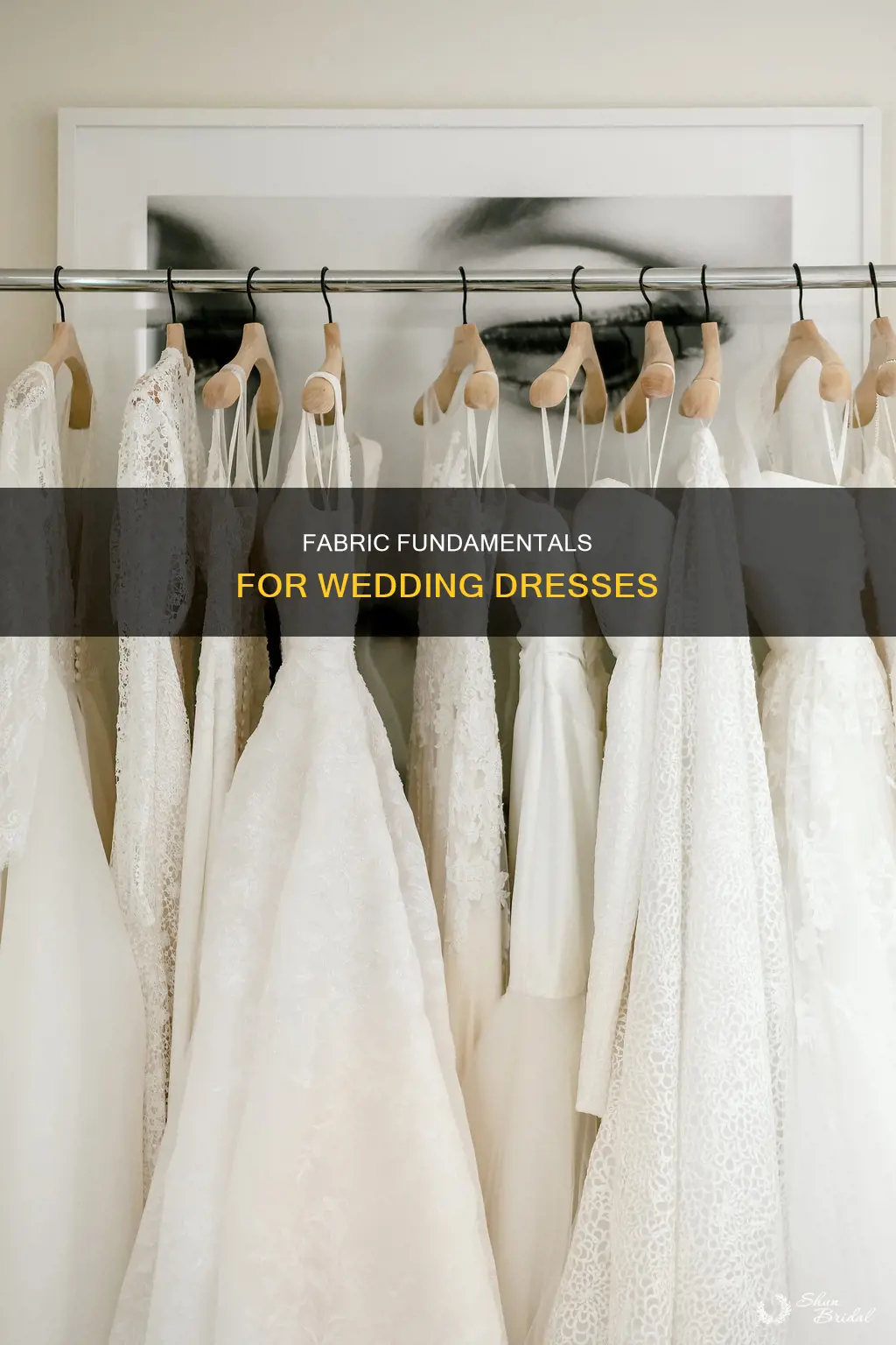 what fabric are most wedding dresses made of