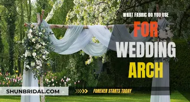 Fabrics for Wedding Arches: Sheer, Silky, and Stunning
