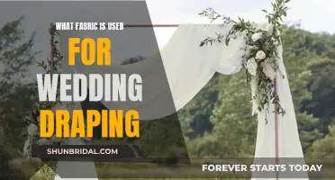 Fabric Focus: Wedding Draping Materials
