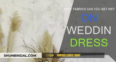 Fabrics for Water-Resistant Wedding Gowns