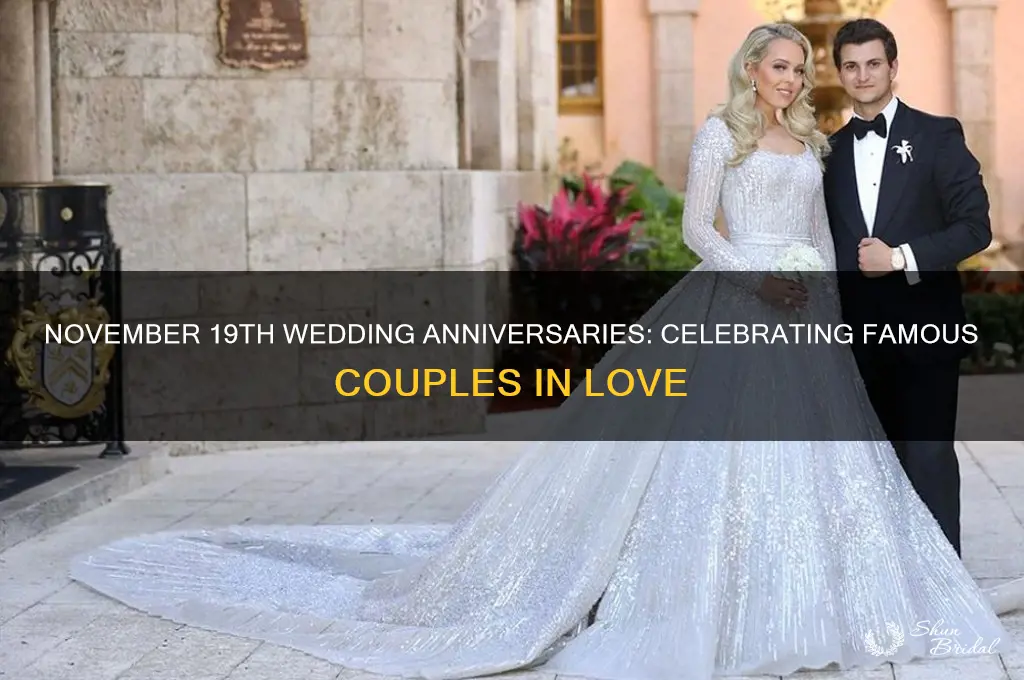 what famous people have a wedding anniversery on november 19th