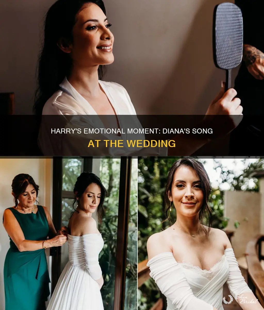 what favorite diana song made harry cry at the wedding