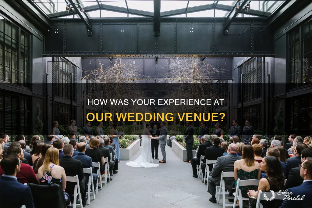what feedback should I ask for after wedding venue