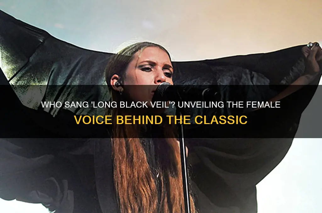 what female singer sang long black veil