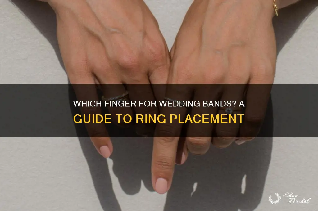 what finger do wedding bands go on
