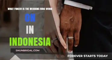 Wedding Ring Finger: Indonesian Tradition