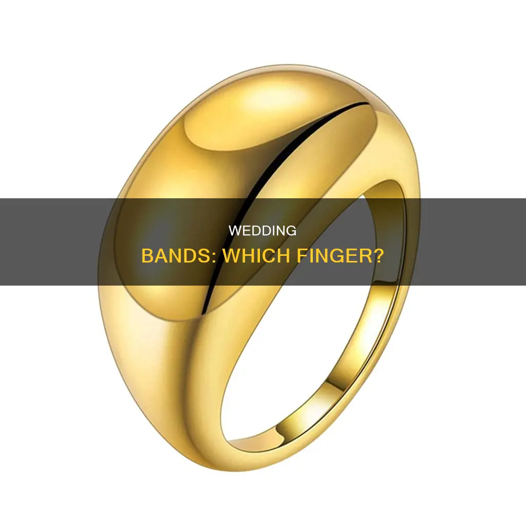 what finger is wedding band worn on men