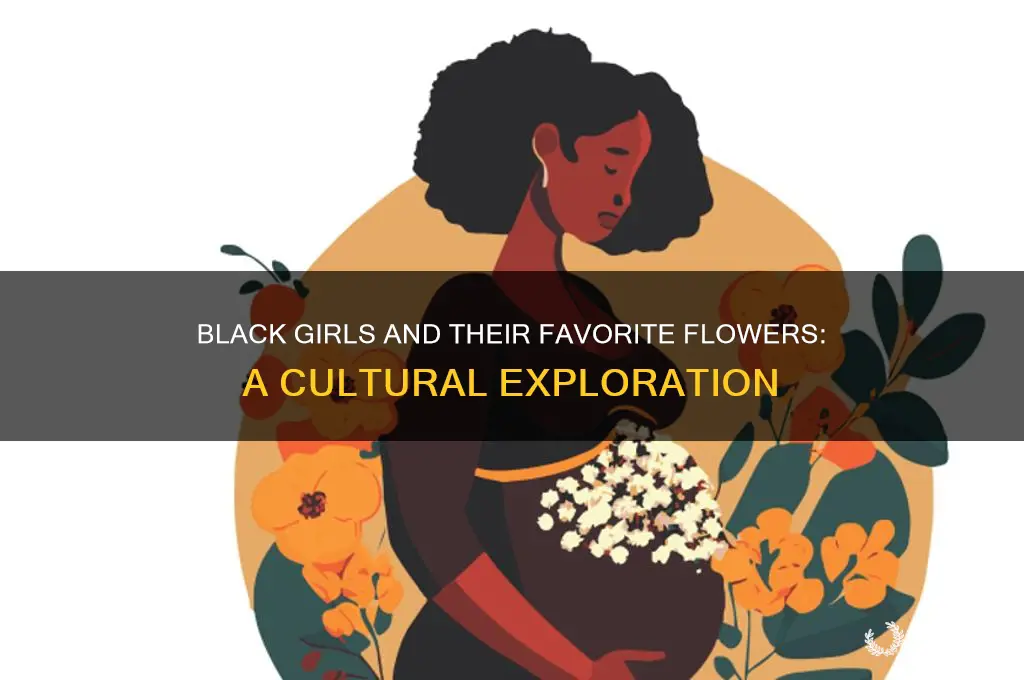 what flower black girls like