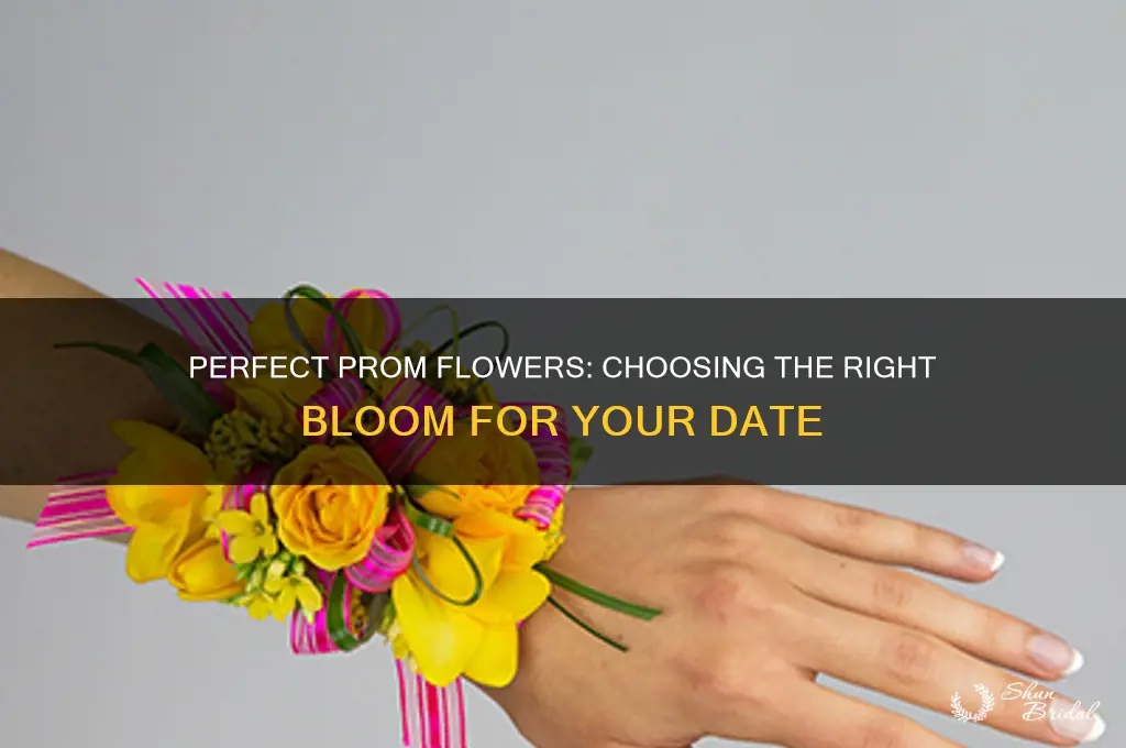 what flower do you get a girl for prom