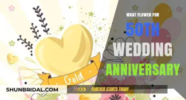 Golden Anniversary Blooms: Perfect Flowers for 50 Years of Love