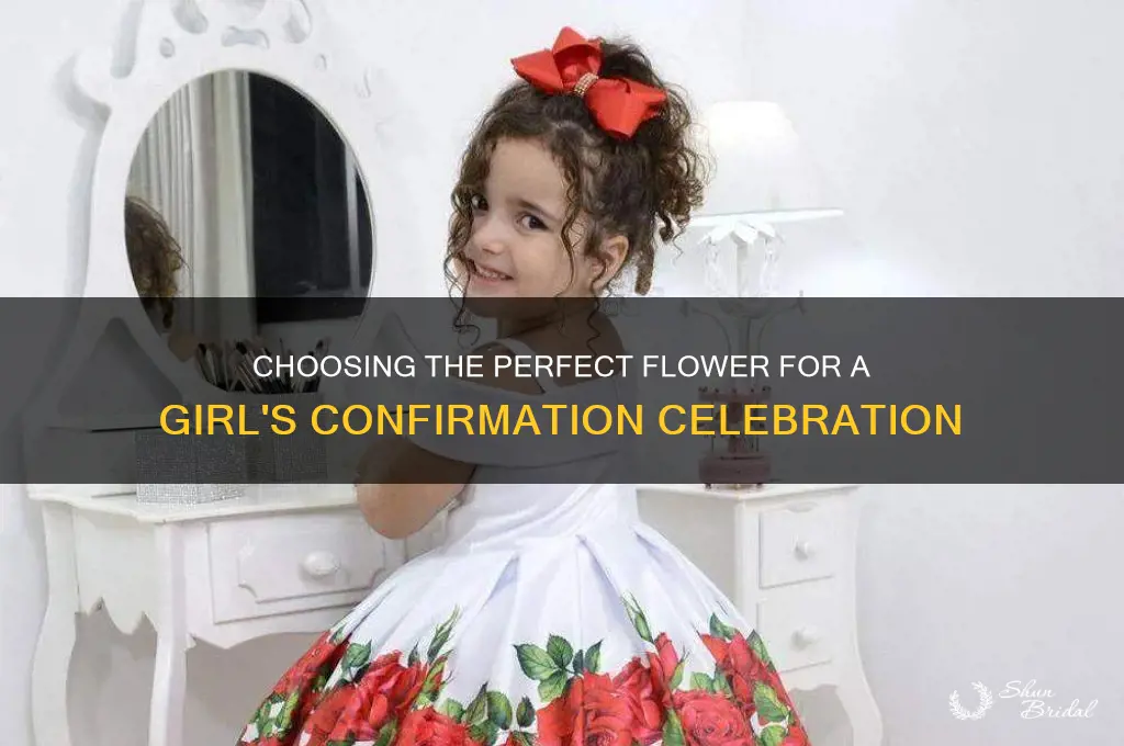 what flower is appropriate for girl confirmation