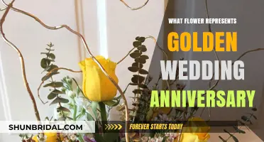 Golden Wedding Anniversary: The Symbolic Flower of 50 Years of Love