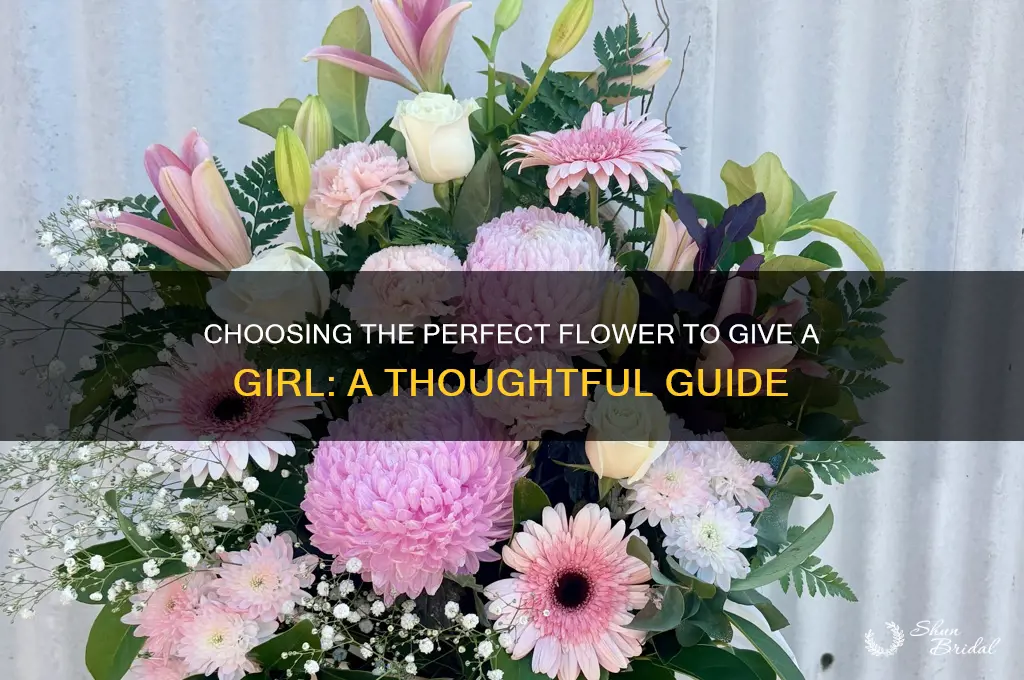 what flower to give a girl