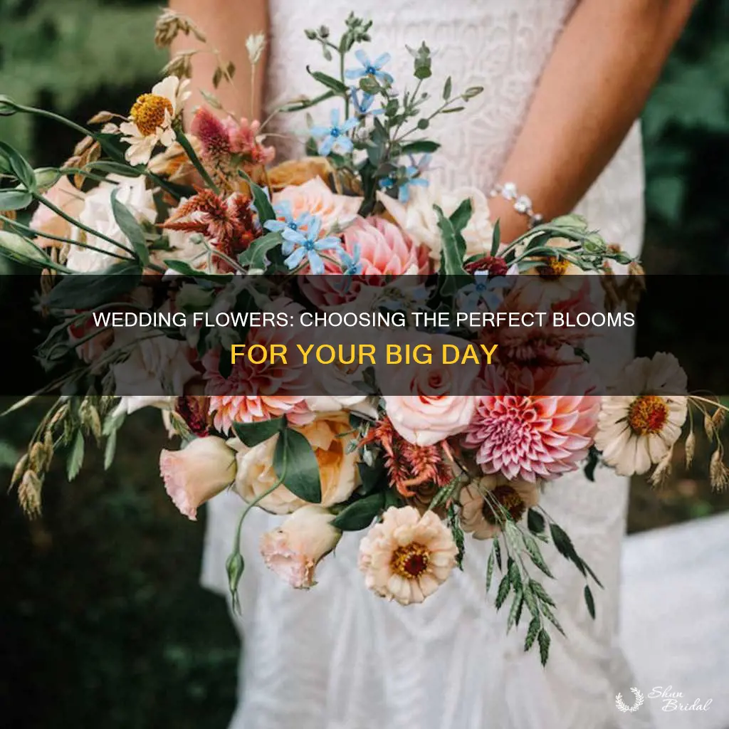 what flowers are needed for a wedding