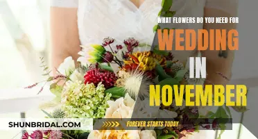 Choosing the Perfect Flowers for a November Wedding