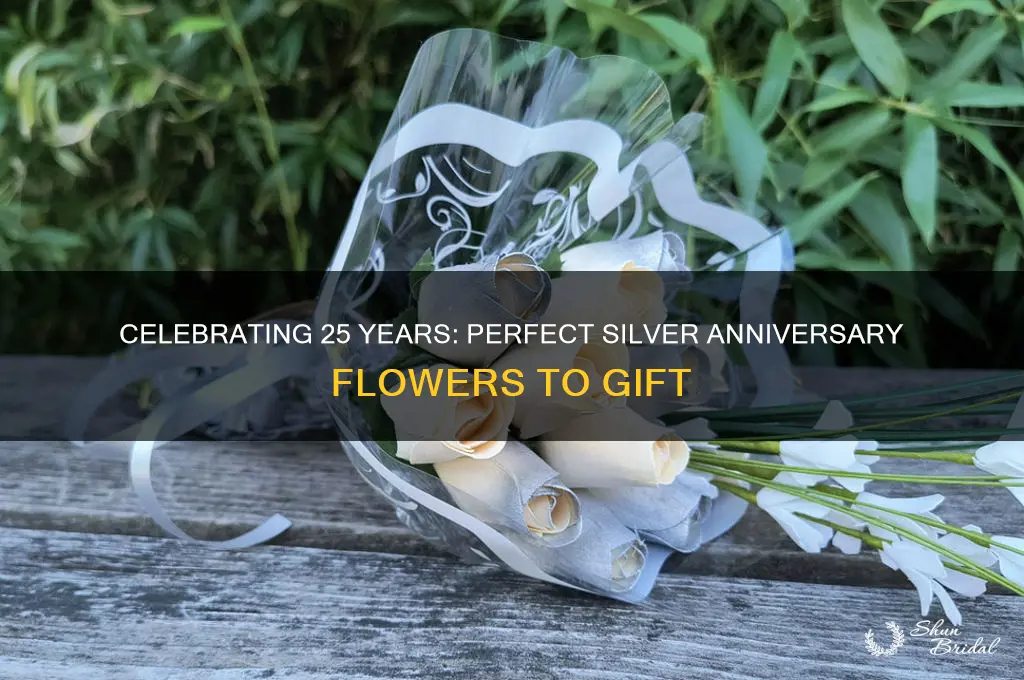 what flowers for 25th wedding anniversary