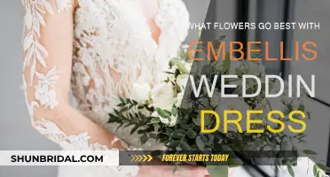 Embellished Wedding Dresses: Which Flowers Complement the Look?