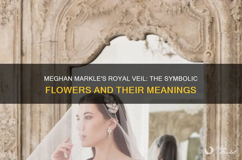what flowers on markle veil