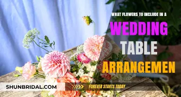 Wedding Table Flowers: Choosing the Perfect Blooms