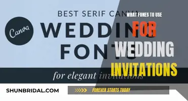 Choosing the Right Font for Your Wedding Invitations