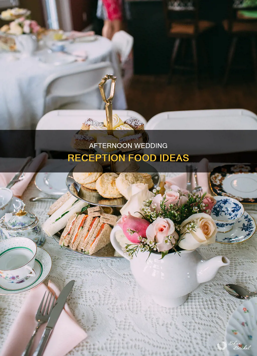 what food do you serve at a 3pm wedding reception