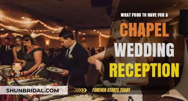 Chapel Wedding Reception: Food Ideas for Your Special Day