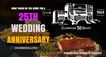 Celebrating 25 Years: Elegant Food Ideas for a Silver Wedding Anniversary