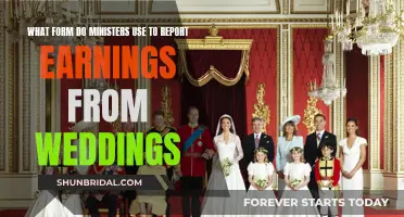 Ministers' Wedding Earnings: Reporting Requirements and Forms