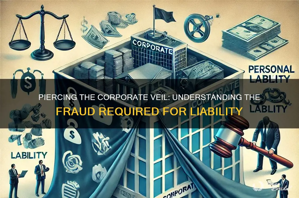 what fraud is needed for piercing the veil