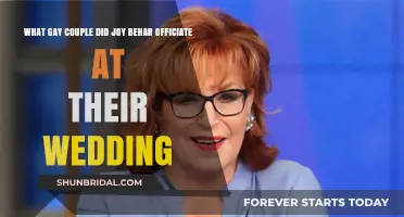 Joy Behar Officiates Wedding for Beloved Gay Couple: Who Are They?