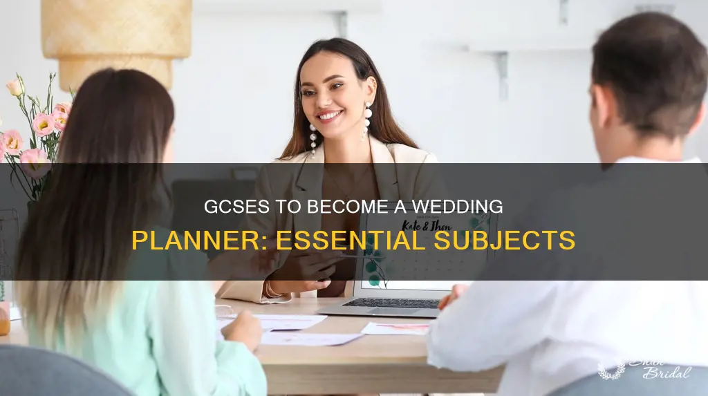 what gcses should I take to be a wedding planner