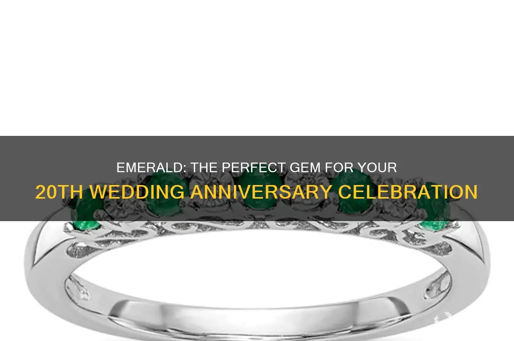 what gem is 20th wedding anniversary