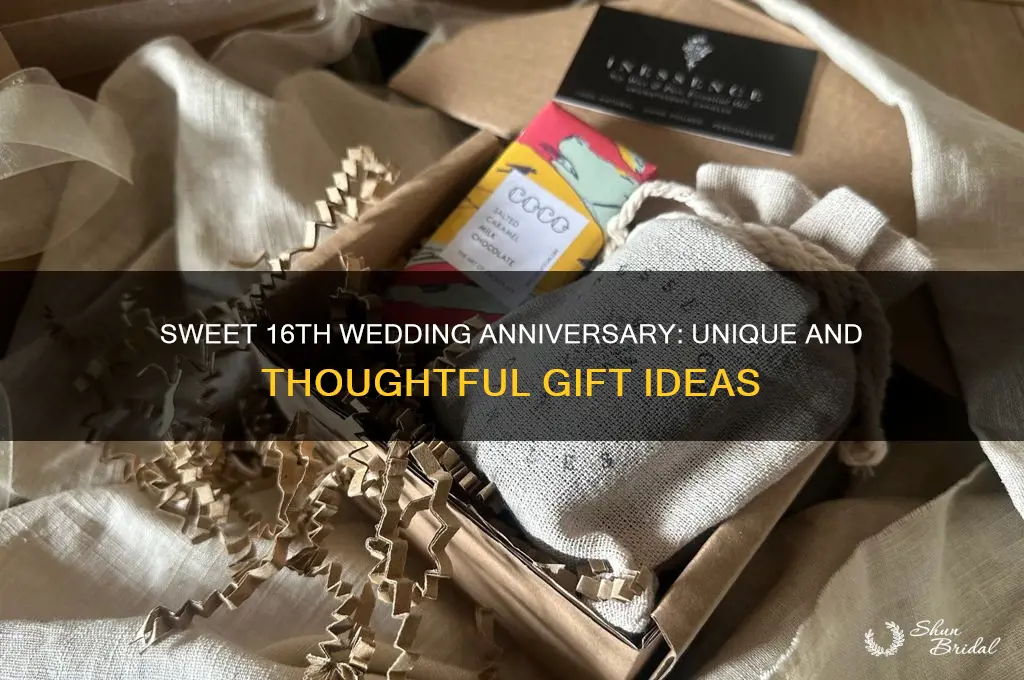 what gift for 16th wedding anniversary