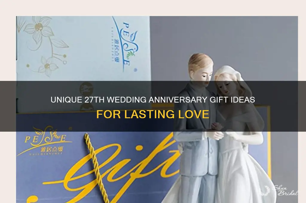 what gift for 27th wedding anniversary